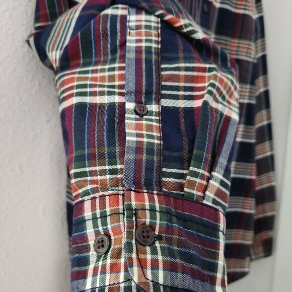 U.S POLO ASSN Plaid Button Up Shirt Mens Size XL Preppy Casual - Picture 5 of 9